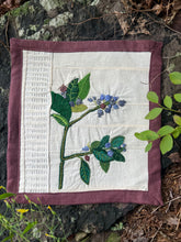 Embroidered Plantscape: Wild Blueberry