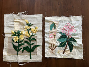 Embroidered Plantscape: Mountain Laurel