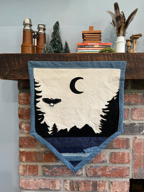 Embroidered Camp Banner: Sweet Summer Dreams