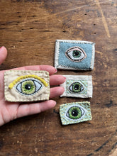 Embroidered Eyes- set of 4