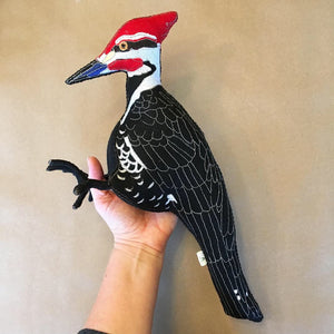 Felt Pileated Woodpecker