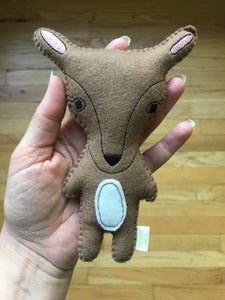 Felt Deer Toy