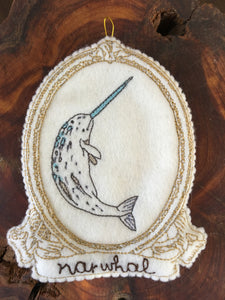 Embroidered Narwhal Guide