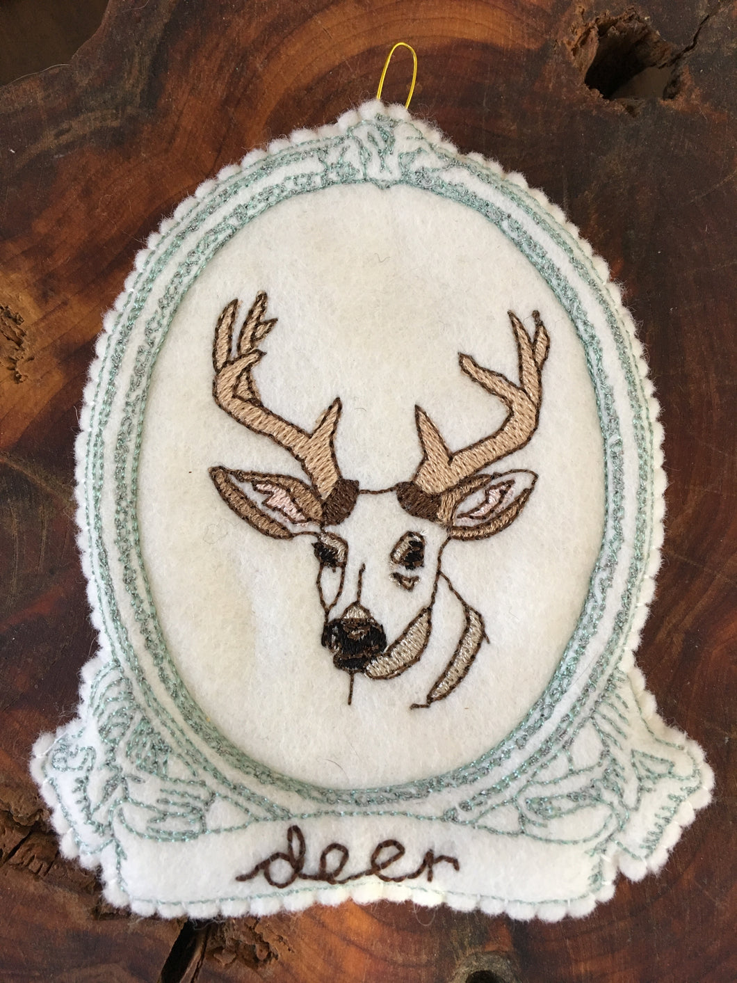 Embroidered Deer Guide