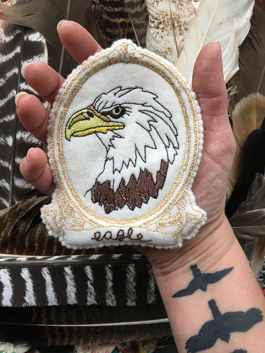 Embroidered Eagle Guide