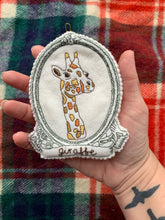Embroidered Giraffe Guide
