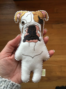 Custom Felt Dog Replica- Small
