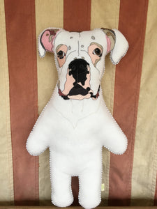 Custom Felt Dog Replica- Large