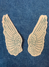 Embroidered Wing Patch Set