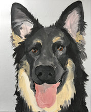 16 x 20 Custom Dog Portrait