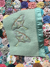 Embroidered Wool Luna Moth Patch