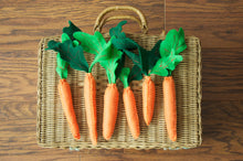 Felt Stuffed Carrots-  Bunch of 3
