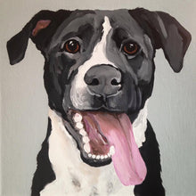 10 x 10 Custom Dog Portrait