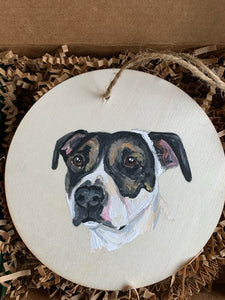 Pet Portrait Ornaments – Painted Paw Studio