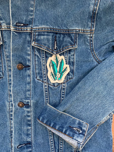 Embroidered Crystal Patch