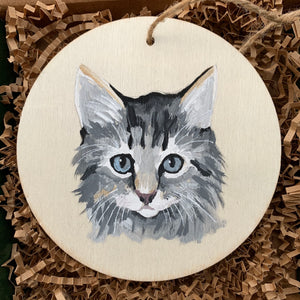 Custom Pet Portrait Ornament