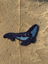 Embroidered Wool Humpback Whale Patch