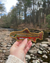 Brook Trout Embroidered Patch