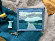 Embroidered Landscape: Delaware River south from Milford, PA