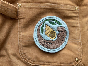 River Otter Embroidered Patch